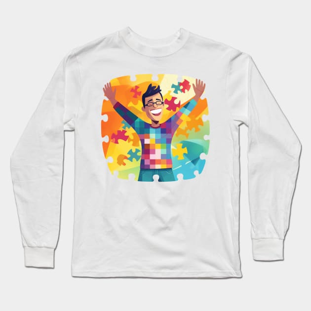 Be kind! Long Sleeve T-Shirt by The Autism Awareness Shop